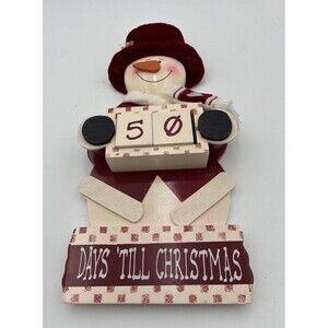 Days Till Christmas Santa With Counting Blocks